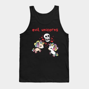 evil unicorns Tank Top